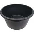 PROFI-LINE Bau Kübel 90L Schwarz - Schwarz