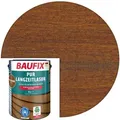 Baufix Holzlasur PUR-Langzeitlasur, 5,0l, innen & außen, wetterfest, nussbaum