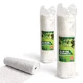 Greenyp® All-In-One Grassamen Matte, biologisch abbaubare Rasenmatte, Rasensamenmatte, Rollrasen, Rasenrolle, Rasenvlies, Matte mit integrierten Rasensamen, schnellkeimend, 0,5m x 200m (100m²) [SET]