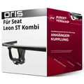 Für Seat Leon ST Kombi Typ 5F8 (Oris) Anhängerkupplung starr inkl. EBA top