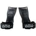 CLIMAQX Zughilfe Ultra-Grips - Zughilfen für Kraftsport und Fitness schwarz M