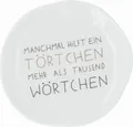 Räder Teller räder Mix & Match Kleiner Teller Törtchen Porzellan Weiß