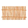 BooGardi Zaunelement Haselnuss · 144 Größen · 60 x 100 cm (3-4 cm) · Staketenzaun Bausatz für Lattenzaun/Bretterzaun · Gartenzaun Holzzaun