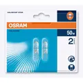 2 x Osram GY6,35 Halogen Stiftsockellampe 50W 12V Halogenlampe Halostar 64440