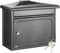 BURG-WÄCHTER Briefkasten ohne Zeitungsfach Verzinkter Stahl Kopenhagen 882 E
