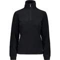 CMP Damen Fleecepullover Für Funktions Fleece Sweatshirt, Schwarz, 46 EU