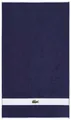 Lacoste Handtuch LCASUAL, Frottier (1-St), mit Label-Applikationen und Bordüre