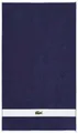 Lacoste Handtuch "LCASUAL", marine, B/L: 55cmx100cm, 1 Stk., Frottier