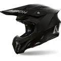 Airoh Twist 3 Solid Motocross Helm, schwarz, Größe XL für Männer