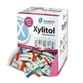 MIRADENT Xylitol Zahnpflegekaugummi Schüttv.sortiert 400 g