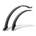 SKS GERMANY VELO 65 MOUNTAIN SET 26" - 28" Schutzblech-Set (Spritzschutz für Mountainbikes, Reifenbreite 52 - 60 mm, universelle Winkelbefestigung, Strebenbefestigung optional erhältlich)
