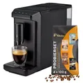 Tchibo Kaffeevollautomat Esperto mini für Caffè Crema und Espresso, nur 16cm breit, klein und kompakt, geeignet für jede Küche, Camping, Studen...