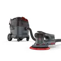 MENZER Exzenterschleifer ETS 150 5.0 + VCL 530 PRO Antistatic, max. 10000 U/min, (Set), 5,0 mm Hub, Set mit Sicherheitssauger, Nass-Trocken-Sauger