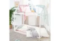 roba® Kinderbett Hausbett - nach Montessori Prinzip - FSC zertifiziertes Massivholz, Hausbett - Babybett zum Spielen, Lesen & Kuscheln - Weiß lackiert