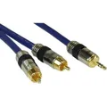 InLine Cinch/Klinke Adapterkabel PREMIUM Qualitaet # 89935P