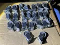 23 Stück  Möbelrolle Lenkrollen Rolle 45mm mit Platte 40x40mm max.35Kg  / H2A9K2