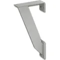 Strate Barkonsole Schräg Rab - Thekenfuß Für Die Seitliche Montage 322,5x154mm - Thekenkonsole, Aluminium Eloxiert