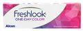 FreshLook One Day Pure Hazel farbige Tageslinsen weich | 10 Stück | BC 8.6 mm | DIA 13.8 mm | -04.75 Dioptrien