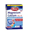 Abtei Magnesium + Calcium + D3 + K - Nahrungsergänzung mit Langzeit-Depot zur Unterstützung von Muskeln, Knochen, Herz und Nervensystem - 1 x 42 Tabletten