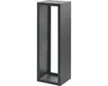 Kaminholzregal Firewood schwarz 116x38x35 cm