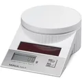Maul Digitalwaage tronic S, 1512002, weiß, bis 2000g, solarbetrieben, Teilung 0,5g
