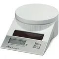 MAULtronic S Solar Briefwaage, Tragkraft: 2 kg, weiß