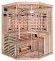 Deluxe Infrarotsauna WHASAHA-XXL-VS mit Vollspektrumstrahler