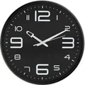 Wall-Art Wanduhr Modern Ø 38,5 cm Schwarz