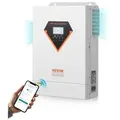 VEVOR Hybrid-Solarwechselrichter, 6kW, All-in-One-Wechselrichter mit reinem Sinus, 48V DC auf 220/230V AC, mit integriertem 120A MPPT-Solarregler