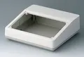 OKW AS054468 Pult-Gehäuse (B x H x T) 228 x 76 x 216mm ABS, Aluminium Aluminium (eloxiert) 1St.