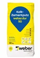 weber.dur 110 Kalk-Zementputz, 30 kg