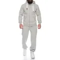 Finchman Jogginganzug Finchsuit 1 Herren Jogging Anzug Trainingsanzug Sportanzug grau XL