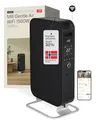 Mill Ölradiator Elektro Heizkörper 1500W - WIFI Smarte Elektroheizung mit App, Heizung elektrisch 18-22m², Ölradiator energiesparend, Elektroheizkörper leise & sicher, Designed in Norwegen - schwarz