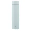 Zojirushi SM-GA72-HL Wasserflasche, nahtlose Wasserflasche, großes Fassungsvermögen, 720 ml, Schraube, Edelstahlbecher, Eisgrau, integrierte Unterlegscheibe und Unterlegscheibe, leicht zu reinigen,