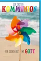 Verlag Dominique Grußkarten Kommunion - Karte mit Umschlag - Windspiel