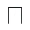 APANA Fliegengitter Rollo Fenster bis 190x200 cm – anthrazit – ausziehbarer Insektenschutz – stabiles Insektenschutzrollo mit Alurahmen & Fiberglasgewebe – Fensterrollo gegen Mücken