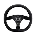 Sparco Universelles Sportlenkrad 'L360 Flat' - Schwarz Wildleder - Diameter 330mm