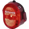 Sigma Fahrrad-Rücklicht NUGGET II akkubetrieben Rot, Schwarz (15050)