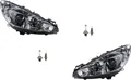 Scheinwerfer passend für Peugeot 308 05/2011- mit H7 H1 Set Links Rechts 6208X6 9674039880 6206X6 9674039780 Johns
