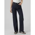 Vero Moda High-waist-Jeans VMTESSA HR WIDE JEANS RA369 GA NOOS blau 27