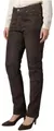 MADDOX - Damen Lederhose Lammnubuk braun : 46
