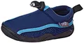 Sterntaler Badeschuhe Uni – Jungen Aquaschuhe knöchelhoch mit Kordelstopper – flexible Sohle – Funktionsmaterial & Mesh – Ideal für Strand & Schwimmbad - Kinder Bademode – Farbe marine, Größe 26