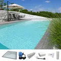 KWAD Styropor Pool Easy mit Ecktreppe links 6 x 3 x 1,5 m weiß