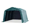 vidaXL Angelzelt, Weidezelt PVC 550 g/m² 3,3×4,8 m Dunkelgrün