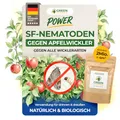 GREEN GUARDIA Super SF-Nematoden gegen Apfelwickler – 2 Mio. für 4m² - Biologisches Mittel zur effektiven Ameisen Bekämpfung – Umweltfreundlich, chemiefrei, einfache Anwendung