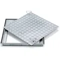 Schachtabdeckung Schachtmaß LW 800x800mm Stahl verz. Außenmaß 960x960mm Zarges