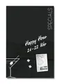 Sigel Konzepthalter SIGEL GL296 Glas-Magnettafel Artverum - schwarz/weiß - 40 x60 x1,50 cm