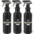 3x K2 MIXER HDPE PUMPSPRÜHFLASCHE 1L SPRÜHFLASCHE HANDSPRÜHER ZERSTÄUBER SCHWARZ