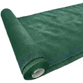 Rebecca Mobili Gartenbeschattungsnetz Netz Schatten 90% Windschutz Grün 1,5x50 Mt