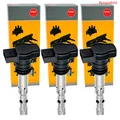 3x NGK Zündspulen passend für VW Polo 9N_ 1.2 Skoda Fabia I 6Y2 6Y5 6Y3